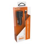 Зарядно за автомобил за iPhone 5 + кабел 12V 3.4A